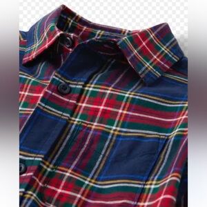 Rugged Bear- Boys Long Sleeve Shirt, Multi, Size 12